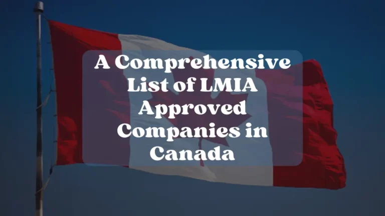 List of LMIA companies in Canada