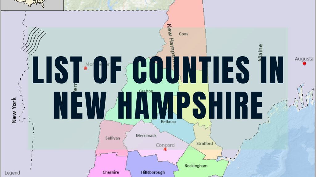 List of Counties in New Hampshire