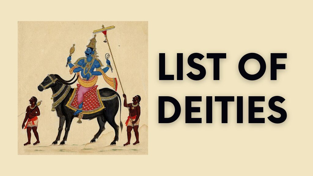 List of Deities