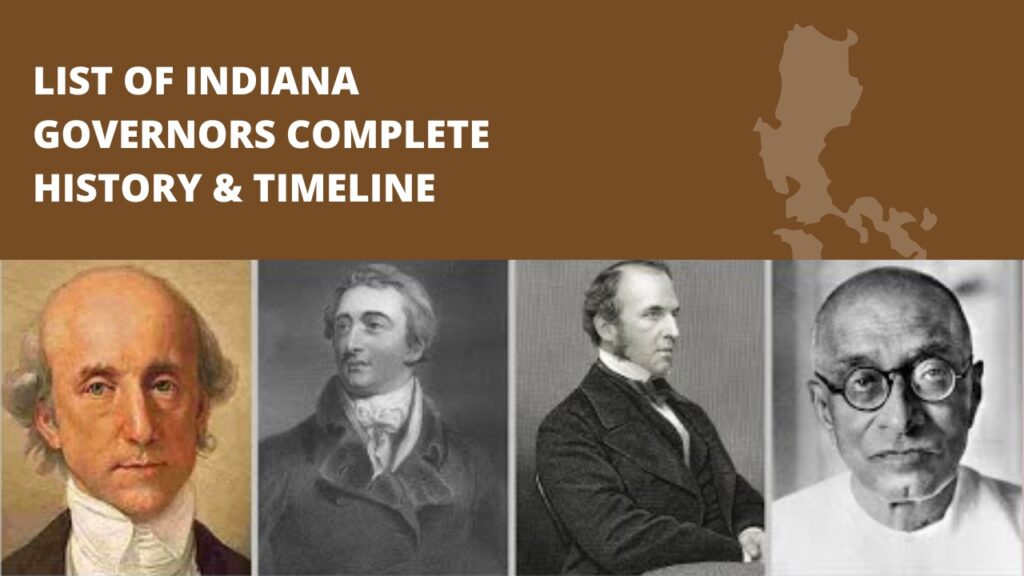 List of governors of Indiana