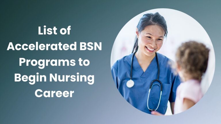 List of Accelerated BSN Programs