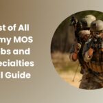 List of All Army MOS