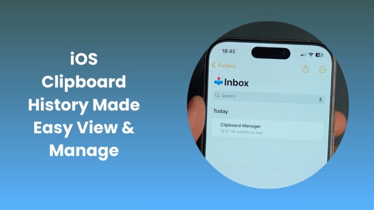 iOS Clipboard History How to Check & Use It Guide