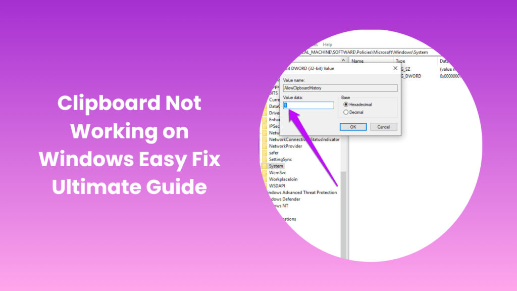 Clipboard Not Working Fix in Windows | Quick Guide