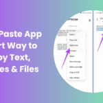 Copy Paste App Fast Text & File Sharing Made Simple