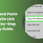 Copy and Paste Website Link on PC or Mobile Easily