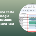 Copy and Paste in Google Sheets Quick and Easy Steps
