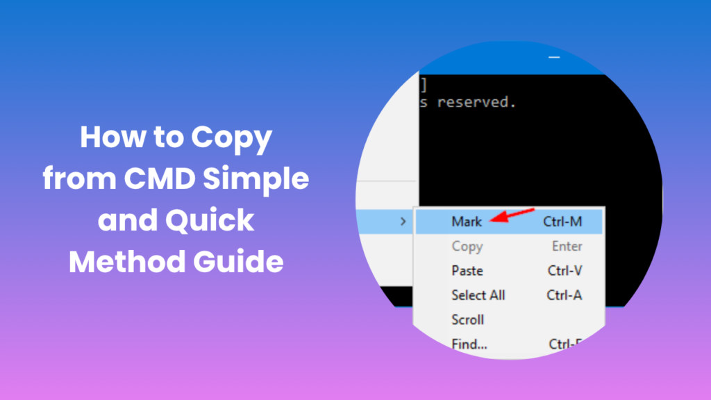 How to Copy from CMD Easily | Step-by-Step Guide