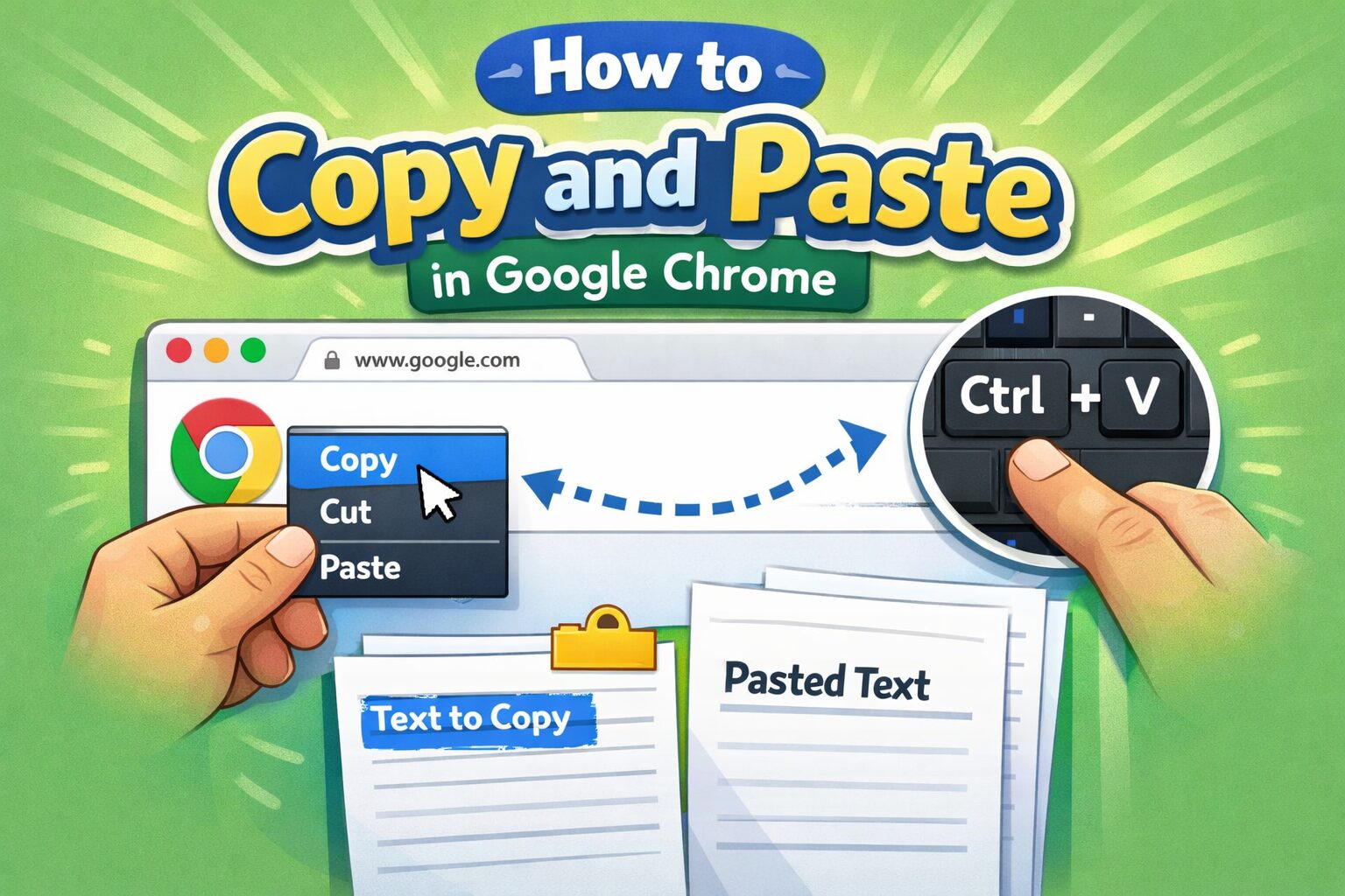 How to Copy and Paste in Google Chrome (Complete Guide)